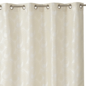 Cortina Jaquard Cachemire Beige