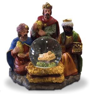 Bola Nieve 3 Reyes Poliresina