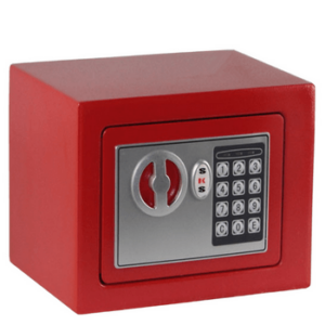 Caja Fuerte Promo-5 Roja Btv