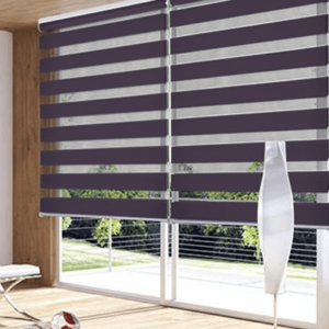 Estor Duolux Ciruela 100X250Cm