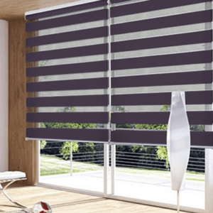 Estor Duolux Ciruela 120X250Cm