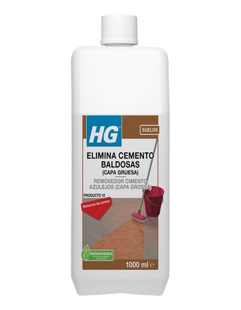 HG ELIMINA CEMENTO BALDOSAS CAPA GRUESA Nº12 1 L