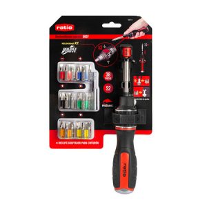 DESTORNILLADOR CARRACA 38 EN 1 RATIO