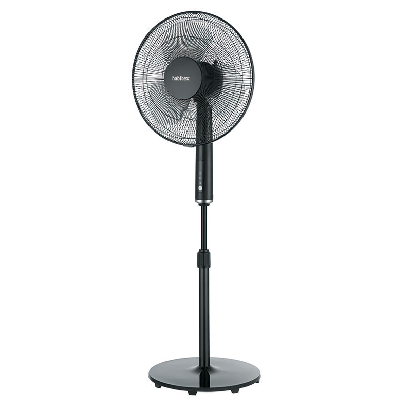 VENTILADOR PIE M.VTM 40. NEGRO. HABITEX