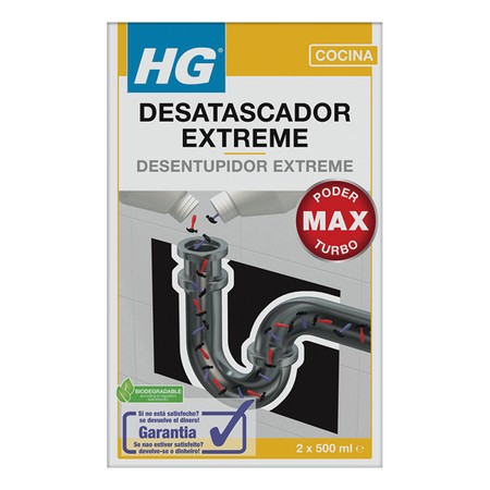 HG DESATASCADOR EXTREME 2 X 0,500 ML