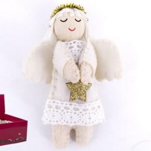 Angel decorativo para árbol de Navidad
