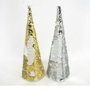 Árbol de Navidad decorativo lentejuelas