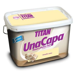 TITAN UNA CAPA AMARILLO SUAVE 5 L