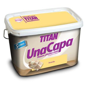 TITAN UNA CAPA AMARILLO 5 L