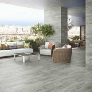 PAVIMENTO KIMBERLEY GREY 20X114 PORCELANICO RECTIFICADO