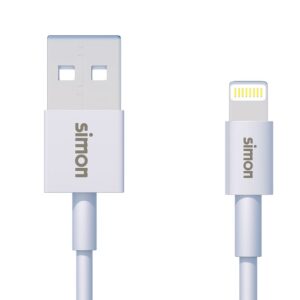CABLE LIGHTNING - USB BLANCO 1 M