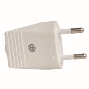 CLAVIJA 10A 250V BLANCA