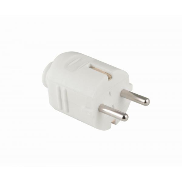 CLAVIJA CON SALIDA RECTA Y TT LATERAL 16A 250V BLA