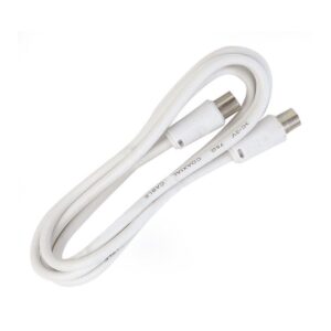 CONEXIÓN ANTENA TV 5M BLANCO