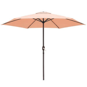 Parasol Aluminio beige 270 cm