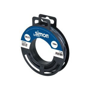 MANGUERA PLANA H03VVH2-F 2X075 NEGRO 10M