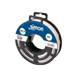 MANGUERA REDONDA H05VV-F 3G15 BLANCO 5M