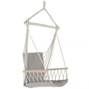 SILLON ALGODON POLIESTER COLGANTE GRIS