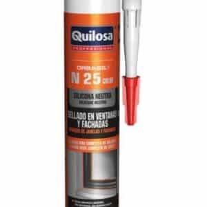 QUILOSA SILICONA OBRASIL N-25 RAL7016 GRIS ANTRACITA