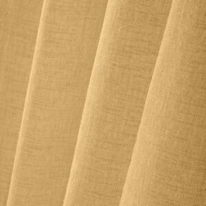 Paloma Visillo 140X260 Cm Moutarde-100% Pe