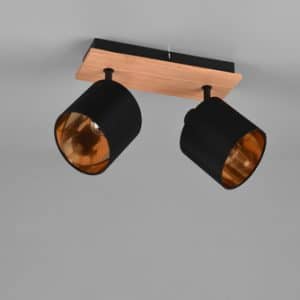 Reality, Foco, Tommy 2xE14, max.28,0 W NEGRO ORO