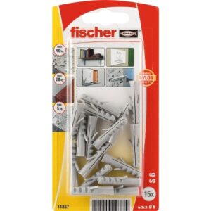 Taco de expansión fischer S 6 GK large card