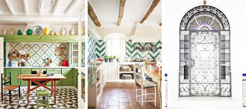 Azulejo andaluz cocina