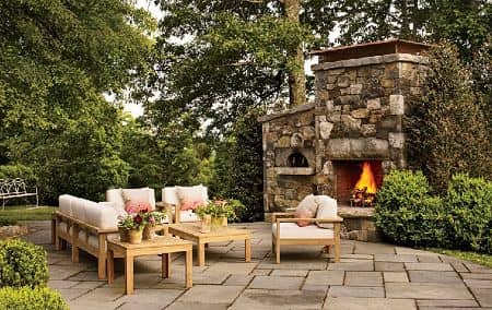 Barbacoa en el Jardín