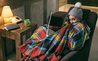 Calor casa calefacción