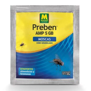 Cebo granulado para moscas