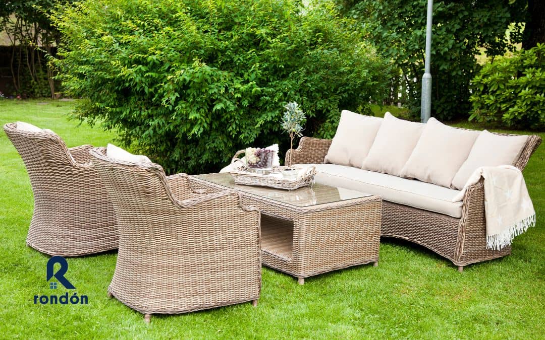 Tendencias de decoración: muebles de mimbre