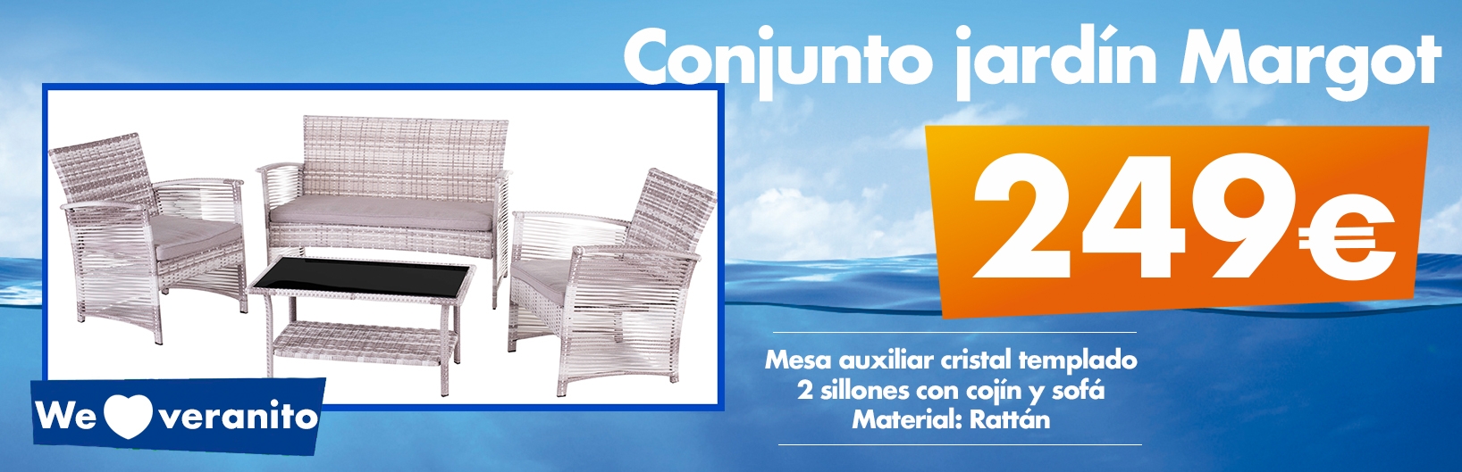 conjunto jardín margot veranito