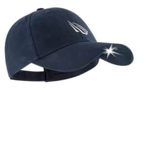 GORRA POWERCAP AZUL LINTERNA 4LED