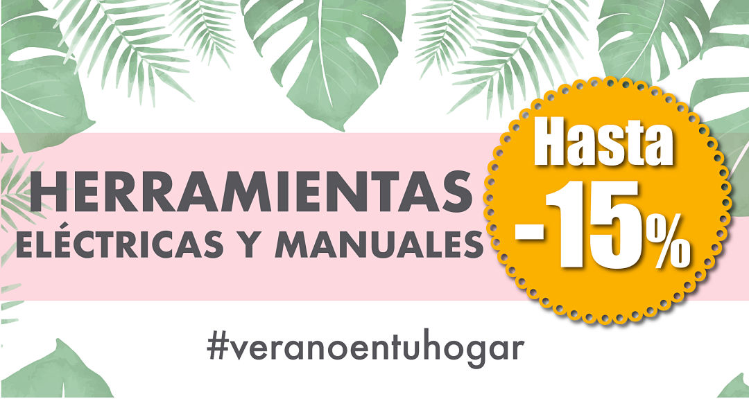 herramientas eléctricas manuales verano en tu hogar