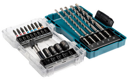 MAKITA ESTUCHE PUNTAS BROCA SDS-PLUS 18 PI E-07026 - Imagen 3
