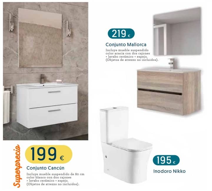 Ofertas Jardín Primavera 2023 oferta baño