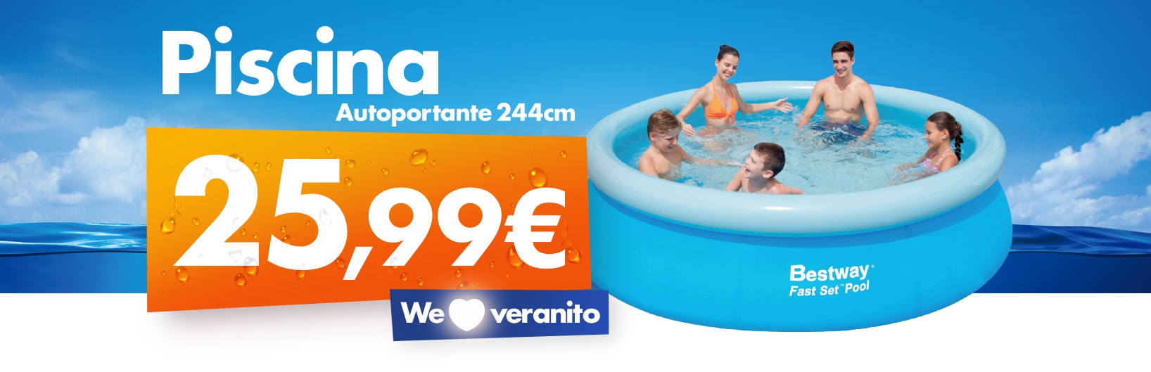 piscina autoportante veranito