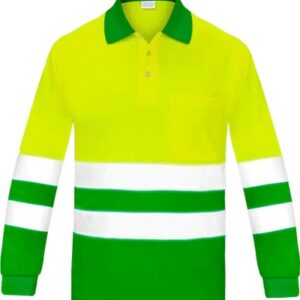 POLO REF.3021 CM AF/AM BICOLOR XXXL MANGA LARGA
