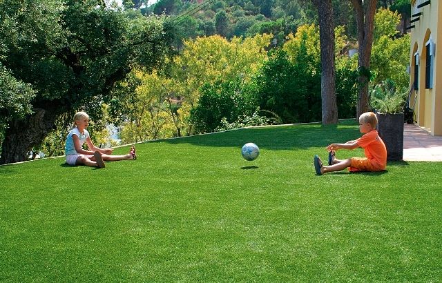 tipos césped artificial